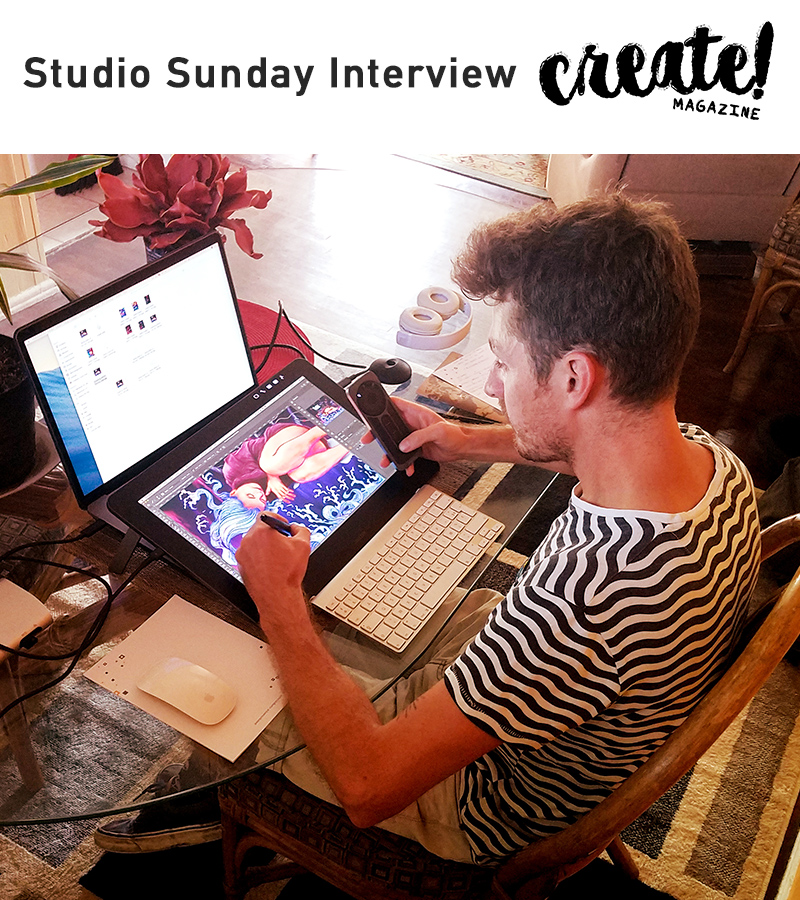 New Interview Studio Sunday on Adobe Create! magazine