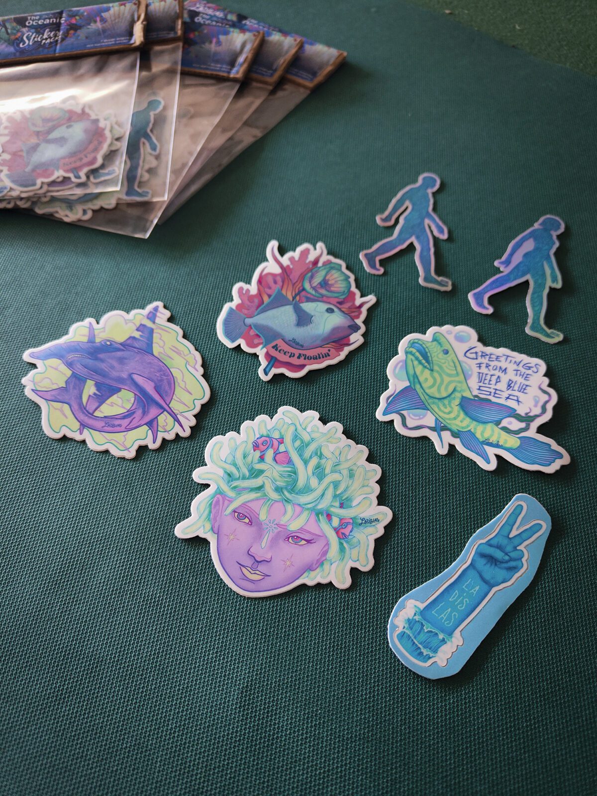 Oceanic Sticker Pack Ladislas