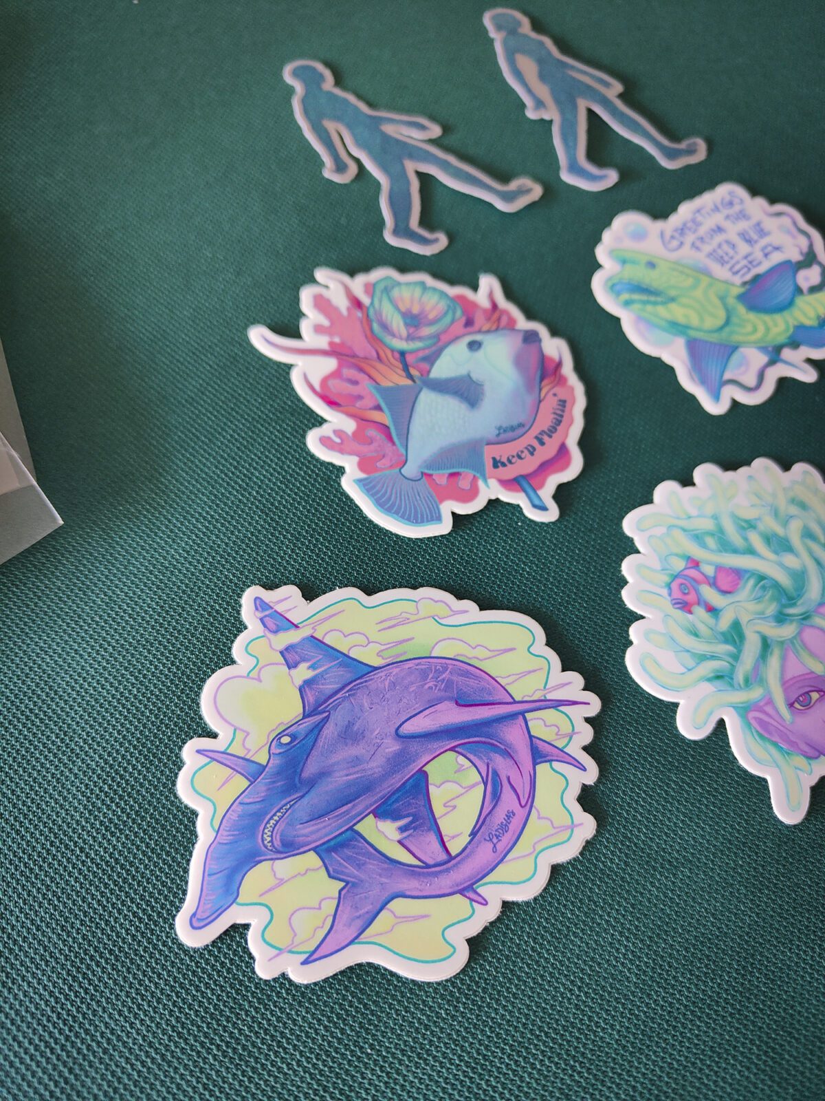 Oceanic Sticker Pack Ladislas