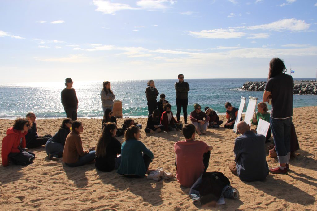 Retreat costa brava Blue Genes community art and science