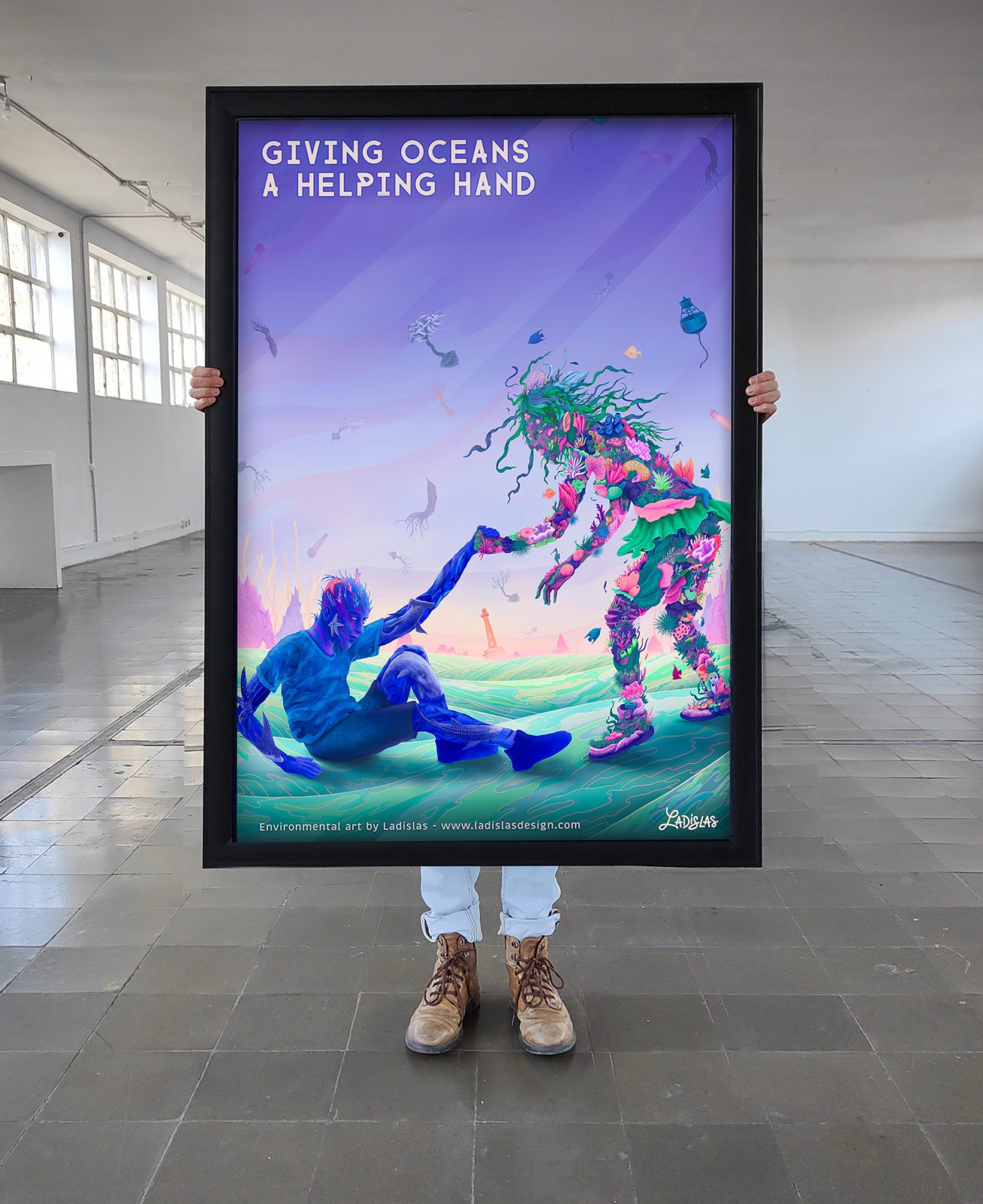 World Ocean Congress Barcelona Poster exhibition
