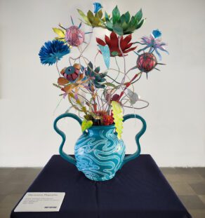 Hermano Pequeño mixed media sculpture Ladislas